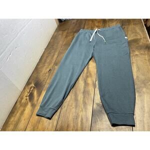 Vuori Performance Jogger Pants Womens Small Green VW303 Drawstring